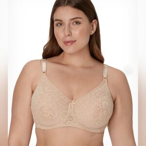 Bali Women's N Smooth Stretch Lace Underwire Bra #861